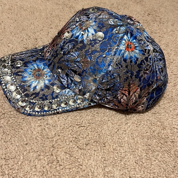 NEW! Sparkle Bling Cap. Adult size. - Picture 3 of 6